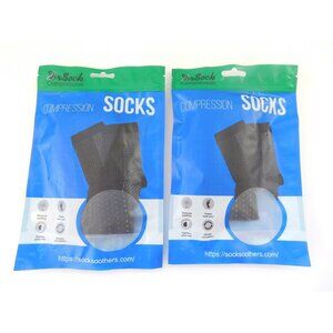 2 Pairs Dr Sock Soothers Socks anti Fatigue Compression Foot Sleeve
